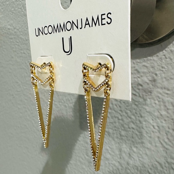Uncommon James Gold Earrings - Picture 2 of 5